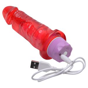 Vibrador Usb Recarregavel 175 X 38cm 10 Vibracoes Kgel