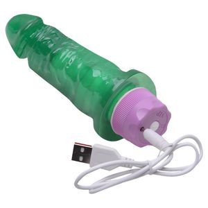 Vibrador Usb Recarregavel 175 X 38cm 10 Vibracoes Kgel