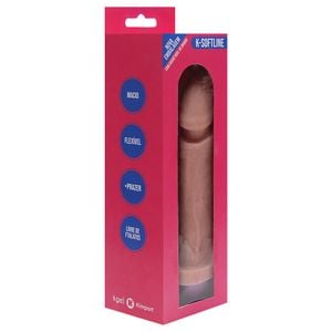 Vibrador Usb Recarregavel 17 X 4cm 10 Vibracoes Kgel