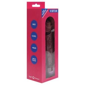 Vibrador Usb Recarregavel 17 X 4cm 10 Vibracoes Kgel