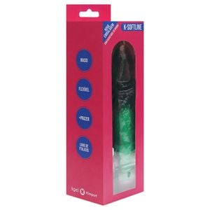 Vibrador Usb Recarregavel 17 X 4cm 10 Vibracoes Kgel