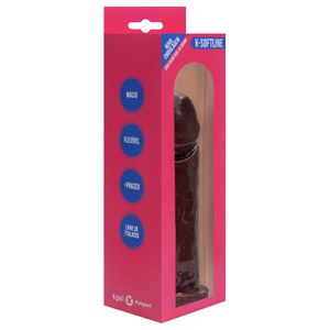 Penis De Borracha Macico 17 X 4cm Kgel