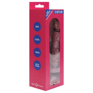 Penis De Borracha Com Ventosa 17 X 4cm Kgel