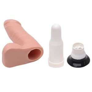 Penis Vibrador Com Ventosa 15 X 4cm Kgel