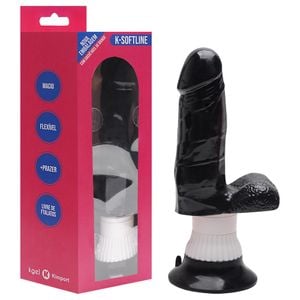 Penis Vibrador Com Ventosa 15 X 4cm Kgel