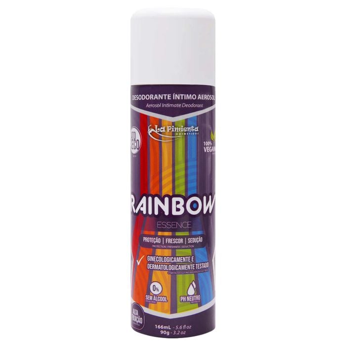 Desodorante íntimo Rainbow 166ml La Pimienta
