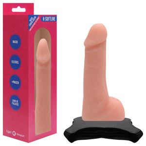 Cinta Com Penis Cyber Vertebrado 17 X 35cm Kgel