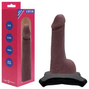 Cinta Com Penis Cyber Vertebrado 17 X 35cm Kgel