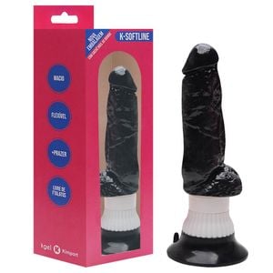 Penis Vibrador Com Ventosa 185 X 45cm Kgel