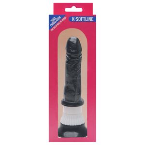 Penis Vibrador Com Ventosa 17 X 4cm Kgel