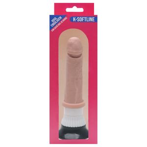 Penis Vibrador Com Ventosa 17 X 4cm Kgel