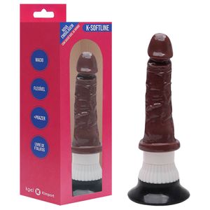 Penis Vibrador Com Ventosa 175 X 38cm Kgel