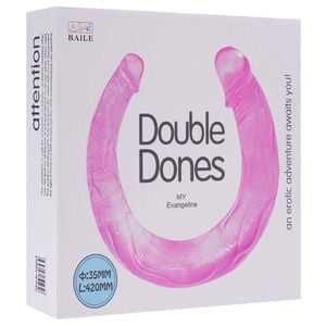 Penis Double Dones Realistico Duplo Sexy Import