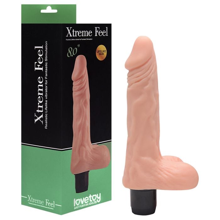 Pênis Realístico Vibração Multivelocidade Lovetoy Vipmix