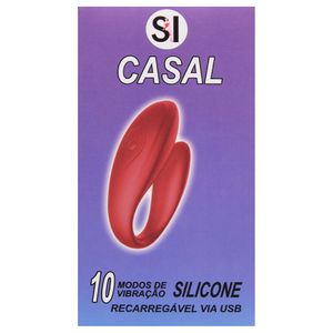 Vibrador Casal 10 Vibracoes Cotrole Sem Fio Sexy Import