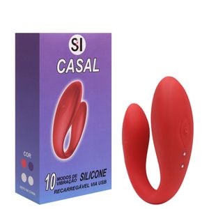 Vibrador Casal 10 Vibracoes Cotrole Sem Fio Sexy Import