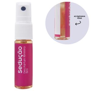 Seducao Perfume Afrodisiaco Feminino 15ml Kalya