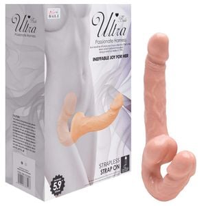 Penetrador Strapless Com Plug Vaginal Baile Vipmix