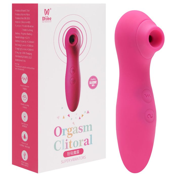 Estimulador Feminino 7 Pulsações E 7 Vibrações Vipmix