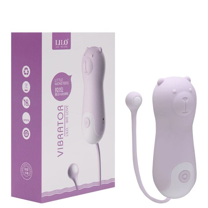 Vibrador Ursinho 10 Vibrações Lilo Vipmix