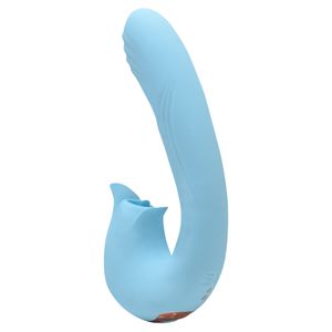 Vibrador Ponto G E Clitoris Lingua 10 Modos Sexy Import