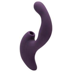 Vibrador Clitoriano Com Penetrador Ponto G Vera Vipmix