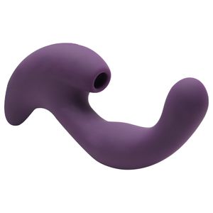 Vibrador Clitoriano Com Penetrador Ponto G Vera Vipmix