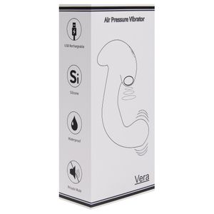 Vibrador Clitoriano Com Penetrador Ponto G Vera Vipmix