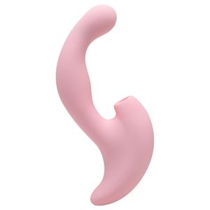 Vibrador Clitoriano Com Penetrador Ponto G Vera Vipmix