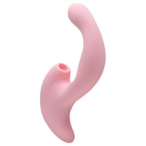 Vibrador Clitoriano Com Penetrador Ponto G Vera Vipmix