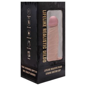 Penis Realistico Borracha Ventosa 21 X 4cm Vipmix