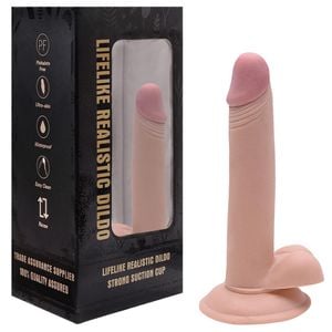 Penis Realistico Borracha Ventosa 215 X 35cm Vipmix