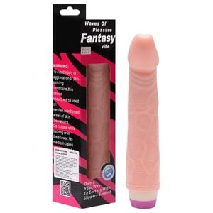 Penis Vibrador Multivelocidades 22 X 4cm Tpr Vipmix