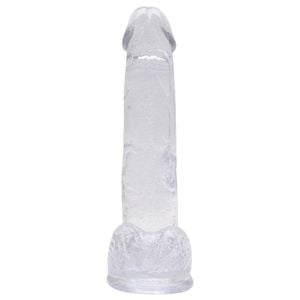 Penis Realistico Glitter Ventosa 215 X 4cm Vipmix