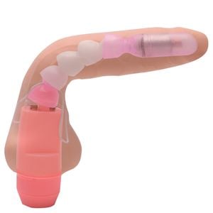 Penis Vibrador Com Vertebras 193 X 28cm Tpr Vipmix