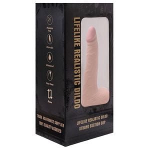 Penis Realistico Borracha Ventosa 18 X 32cm Vipmix