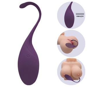 Capsula Vibro Ergonomica 10 Vibracoes Controle Vipmix