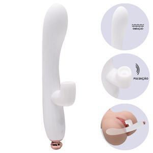 Vibrador Ponto G Com Pulsacoes Usb Lilo Vipmix