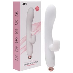 Vibrador Ponto G Com Pulsacoes Usb Lilo Vipmix