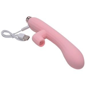 Vibrador Ponto G Com Pulsacoes Usb Lilo Vipmix