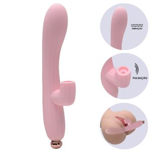 Vibrador Ponto G Com Pulsacoes Usb Lilo Vipmix