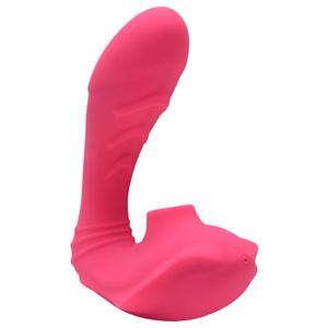 Vibrador Clitoriano Com Penetrador Ponto G Vipmix