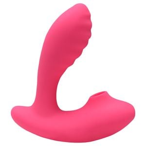 Vibrador Clitoriano Penetrador E Pulsacoes Vipmix