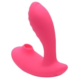 Vibrador Clitoriano Penetrador E Pulsacoes Vipmix