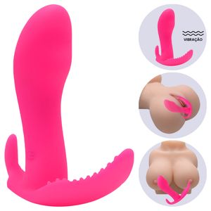 Vibrador Clitoriano Com Penetrador 10 Modos Vipmix