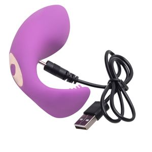 Vibrador Cerdas Excitante 10 Vibracoes Luna Vipmix