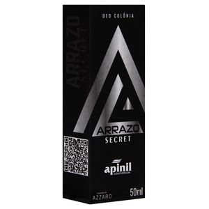 Arrazo Secret Deo Colonia Masculina 50ml Apinil