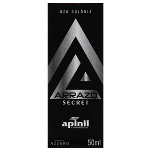 Arrazo Secret Deo Colonia Masculina 50ml Apinil