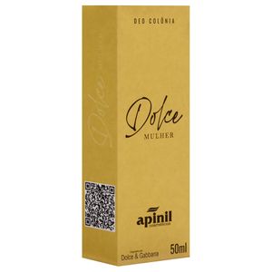 Dolce Mulher Deo Colonia Feminina 50ml Apinil