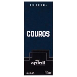 Couros Deo Colonia Masculina 50ml Apinil